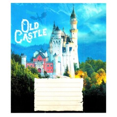 Зошит загальний "Старі замки" 048-600179L-4 у лінію, 48 аркушів (959060)