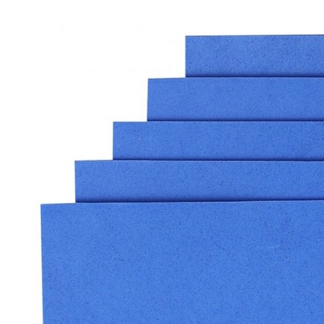 Фоаміран для творчості А4 15A4-7032 темно-синій 1,5 мм, 10 аркушів