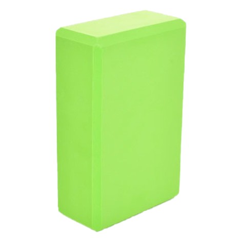 Блок для йоги MS 0858-11 EVA, Чорний Зелений