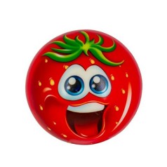 Дитяча іграшка "М'ячик полуниця" 8760_полуниця, діаметр м'яча 10 см