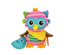 Детская подвеска на коляску D25447 с прорезывателем Сова