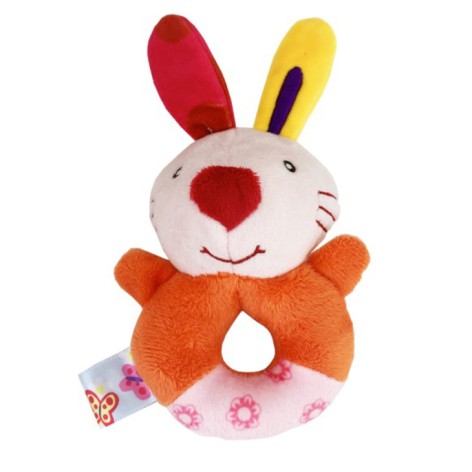 Мягкая игрушка-погремушка 