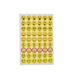 Наклейки для оцінок 85724 упаковка 10 аркушів 85724-3