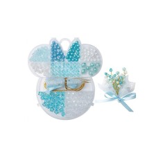 Набор бисера для изготовления креативных аксессуаров  N098-3/4/5 Синий