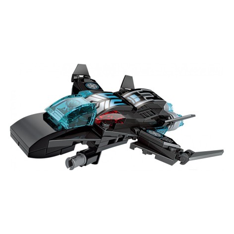 Дитячий Конструктор Qman 1413-1-8 транспорт, зброя, 95 дит.  Airfreighter-Falcon