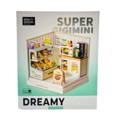 Конструктор-румбокс Цілодобовий магазин Mini House 8033-MH серії "Інтер'єр Міні"