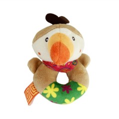 Мягкая игрушка-погремушка 