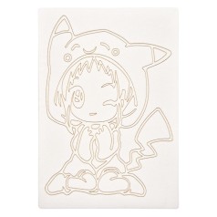 Картина-трафарет для розфарбовування піском 