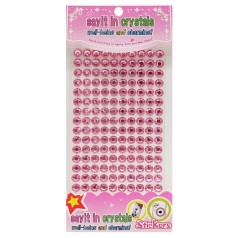 Напівнамистини наклейки Планшетка-№34, 8 мм, на планшетці 130 шт