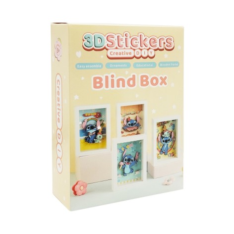 Набір для творчості 3D Картини "Стіч" Bambi 889B, зображення 1 з 4 варіантів