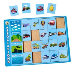 Дерев'яний пазл-вкладиш 