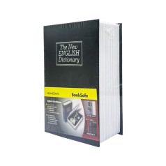 Сейф-книга з ключем для зберігання KBS-801(Black) мала, 18х11,5х5,5 см