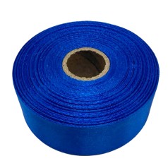 Атласна стрічка для рукоділля АБ-315, 2,5 см x 23 м, електрик