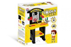 Игровой набор инструментов на стойке 5064TXK, 61 элемент