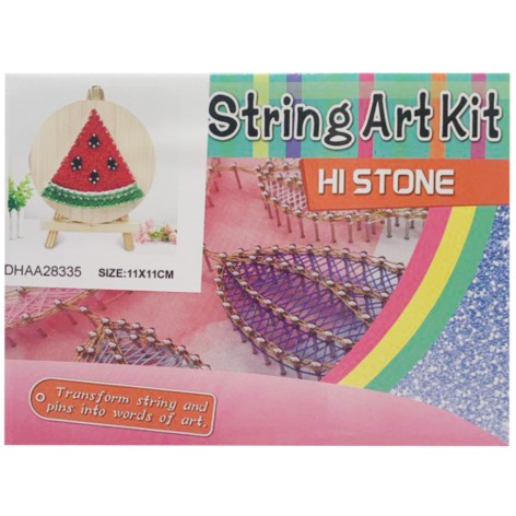 Детский набор для творчества стринг-арт 
