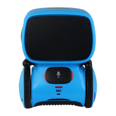 Дитяча іграшка "Інтерактивний робот" AT001-05-UKR синій, з голосовим керуванням