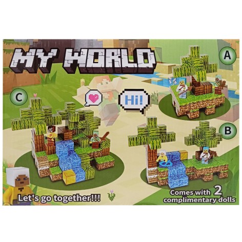 Дитячий магнітний конструктор 