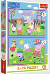 *Пазли - (2 x 24 елм.) - 