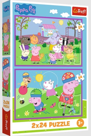 *Пазли - (2 x 24 елм.) - 