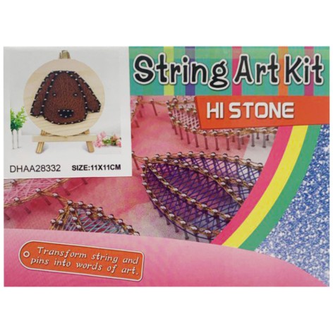 Детский набор для творчества стринг-арт 