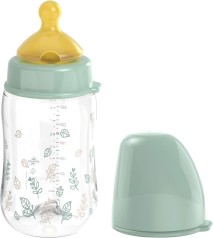 РР пляшка 260 мл.(Зелений) з широкою горловиною