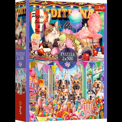 *Пазли - (2х500 елм.) - 