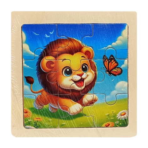 Дитячий дерев'яний пазл-вкладиш 