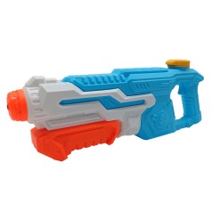 Водяний бластер дитячий MR0505(Light-Blue) помпа 37,5 см Блакитний