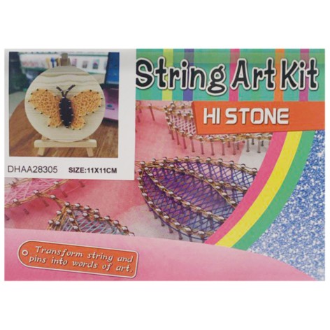 Детский набор для творчества стринг-арт 