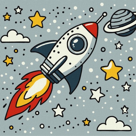 Картина по номерам 