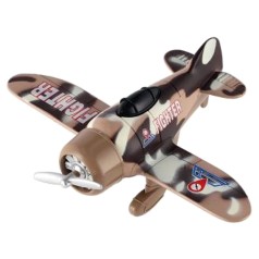 Самолет металлический инерционный, XG879-102 Бежевый