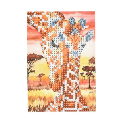 Алмазна мозаїка "У теплих обіймах" YAB25187 10х15 см 