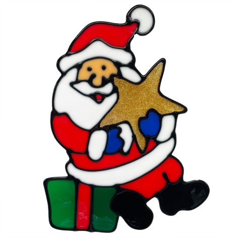 Силиконовая наклейка на стекло 