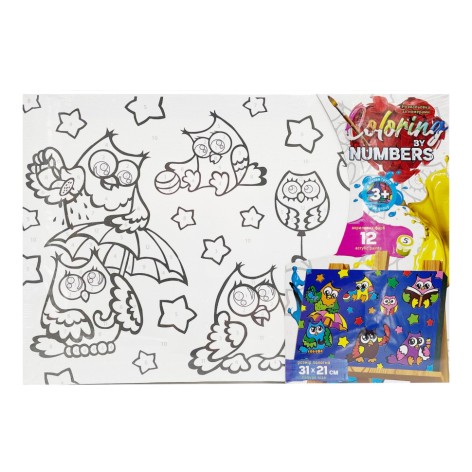 Картина за номерами для дітей 