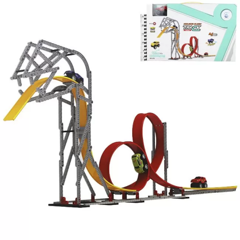 Детский автотрек с машинками 679-609 , 275 деталей