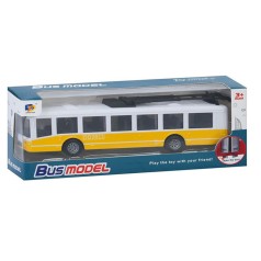 Дитячий інерційний тролейбус DD2813AC(Yellow) відкриваються двері