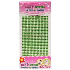 Напівнамистини наклейки Планшетка-№25, 4 мм, на планшетці 468 шт