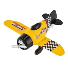 Самолет металлический инерционный, XG879-102 Желтый