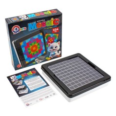 <p>«Мозаика ТехноК» (арт. 3199) - это приглашение в мир высокого дизайна для самых маленьких. Главная особенность набора - уникальная форма фишек. Вместо традиционных круглых элементов, ребенок работает с квадратами и треугольниками. Это позволяет создава