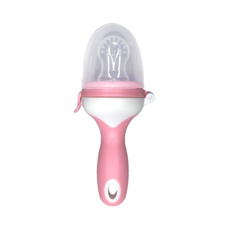 Ніблер для прикорму малюків MGZ-0006(Pink) з ручкою