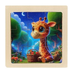 Детский деревянный пазл-вкладыш 