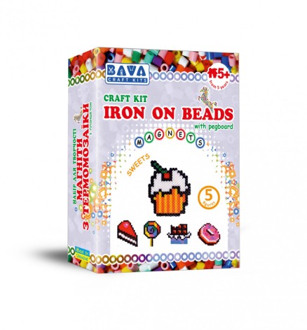 Магніти з термомозаїки "Солодощі" (TM-007) набір для творчості