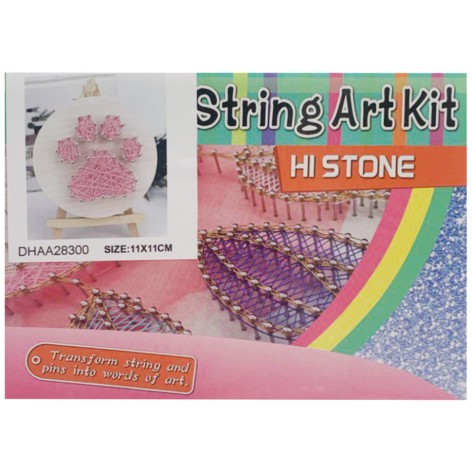 Детский набор для творчества стринг-арт 