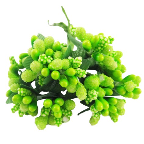 Декоративные тычинки для творчества KV-717 пучок 12 штук