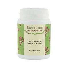Лак-фініш для декупажу FDDMV-80, 80 мл, матовий
