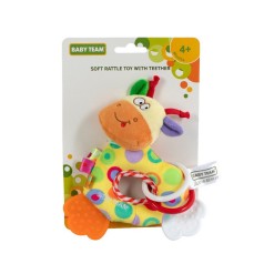 Детская погремушка с прорезывателем 