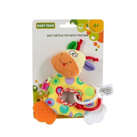 Детская погремушка с прорезывателем 