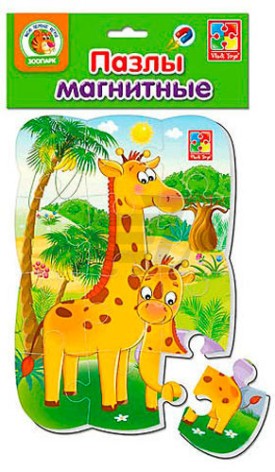 Детские пазлы на магните 