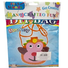 Дитячий набір для творчості "Зроби свою сумочку Animal" 10648(Monkey)
