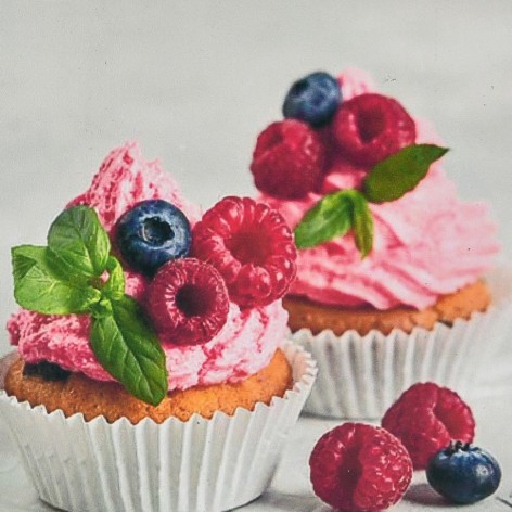 Алмазна мозаїка "Ягідна ніжність" HEE16312 30х30 см